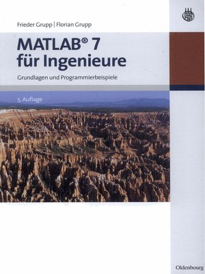 cover image of MATLAB 7 für Ingenieure